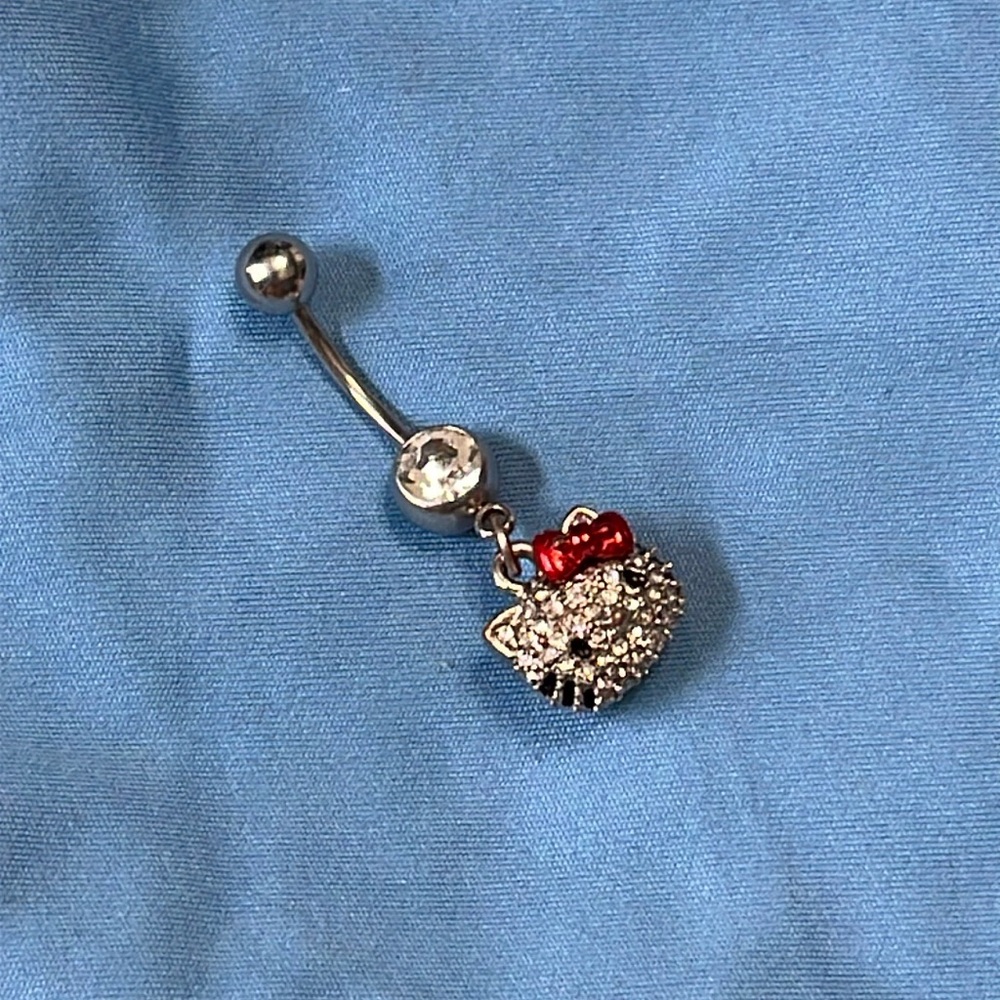 Hello Kitty Belly Button Ring